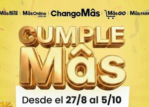 ChangoMâs festeja su aniversario con descuentos, promociones y más de 700 changos de compra