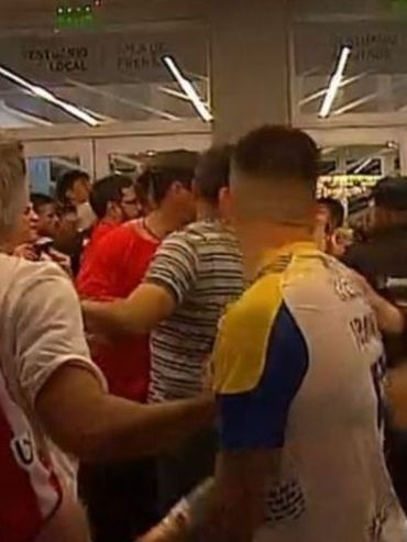 La AFA suspendió a jugadores de Central y Estudiantes por los incidentes en la Supercopa Internacional
