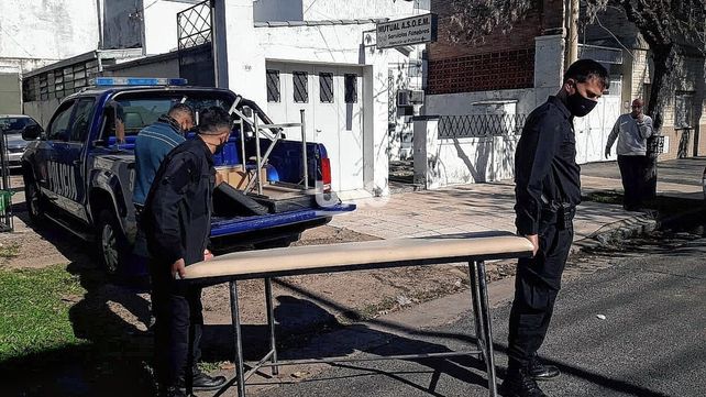 Barrio Roma. Allanaron el consultorio de un kinesiólogo ilegal.&nbsp;