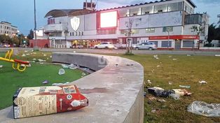 Lo que dejaron los festejos frente al club Unión