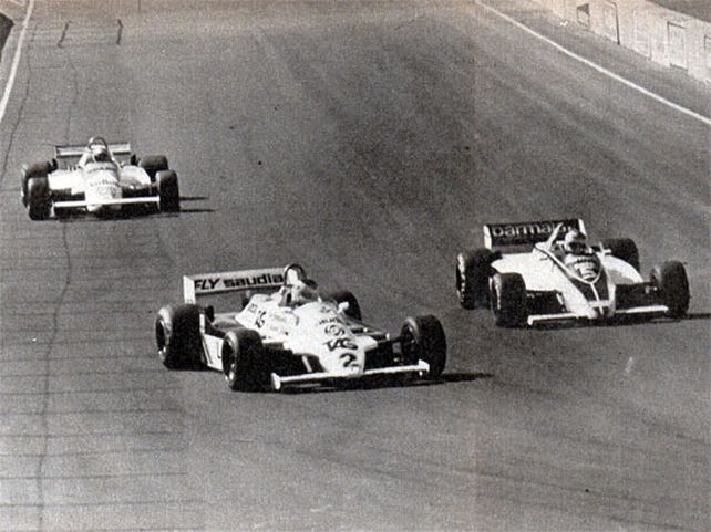 El peor momento de Lole en Las Vegas, cuando lo supera Nelson Piquet.