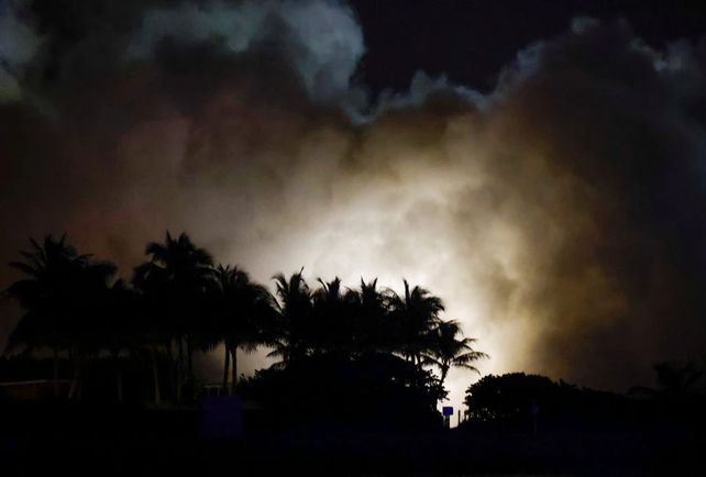 Impactantes imágenes de la demolición del edificio que colapsó en Miami