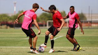 Pérez trata de tomar ritmo para poder estar a disposición del cuerpo técnico.