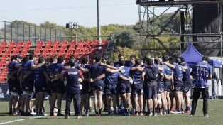 Captain Runs en el Hipódromo. Capibaras XV tuvo su última práctica antes del crucial partido ante Pampas.