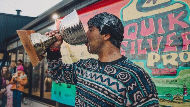 El festejo loco de Juan Cruz Ruggiero