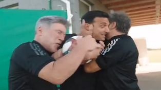 Scaloni va a ser el DT en la despedida de la Fiera: así lo anunciaron Pablo y Pachu
