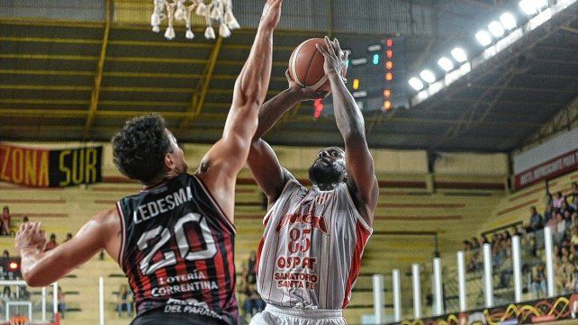 Unión no pudo contra San Martín de Corrientes y quedó 4-2 en la Liga Nacional de Básquet.