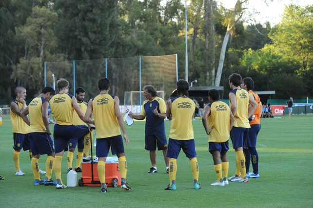 Central hizo en enero de 2013 la fase más dura de la pretemporada en Ezeiza con Miguel Russo de entrenador.