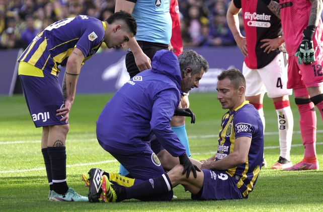Marco Ruben sufrió un desgarro en el clásico y de ahí en más nunca más jugó. Vuelve contra Boca.