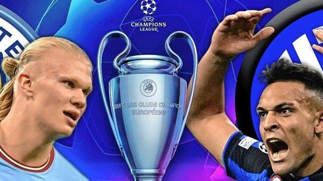 Manchester City e Inter animarán la gran final de la Champions League en Estambul.