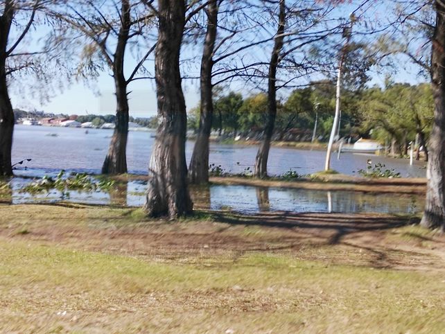 En la capital provincial, el río Paraná está a 24 centímetros del nivel de evacuación