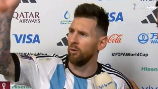 Video: la FIFA dio a conocer el detrás de escena de la famosa frase de Lionel Messi