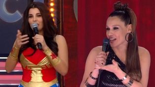 Reencuentro. Charlotte y Pampita volvieron a verse las caras después del conflicto que tuvieron el año pasado.