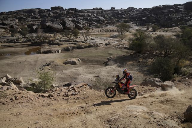 Kevin Benavides fue campeón del Dakar, pero en este 2025 las cosas no le están saliendo como esperaba.