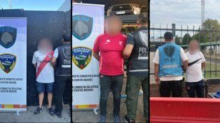 Operativos de seguridad en el TC 2000 y River: tres prófugos capturados y 42 trapitos demorados