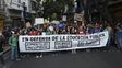 En abril, docentes y estudiantes se expresaron en una manifestación en defensa de la educación pública.