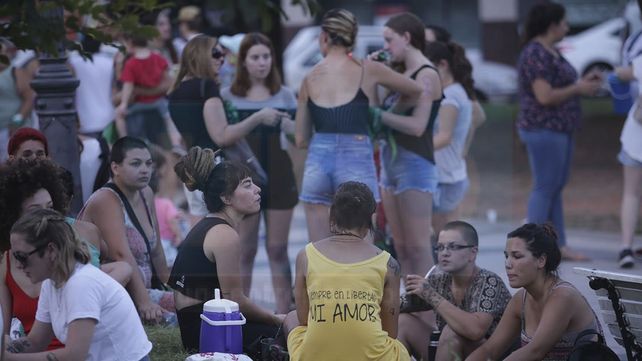 Los pañuelos verdes volvieron a la calle por el aborto legal