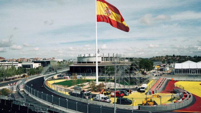Colapinto se prepara para un nuevo desafío en el inédito circuito Madring de la Fórmula 1