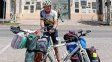 Jorge Soto no pudo completar la travesía de unir la provincia en bicicleta