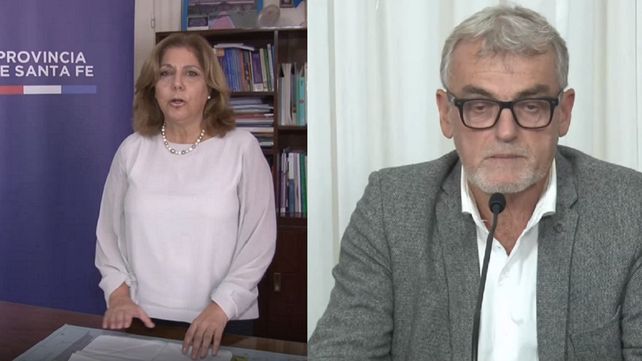 El contrapunto por el uso de barbijos a cada lado del río