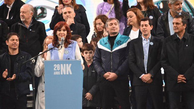 Cristina no dio el Sí pero mostró a los presidenciables