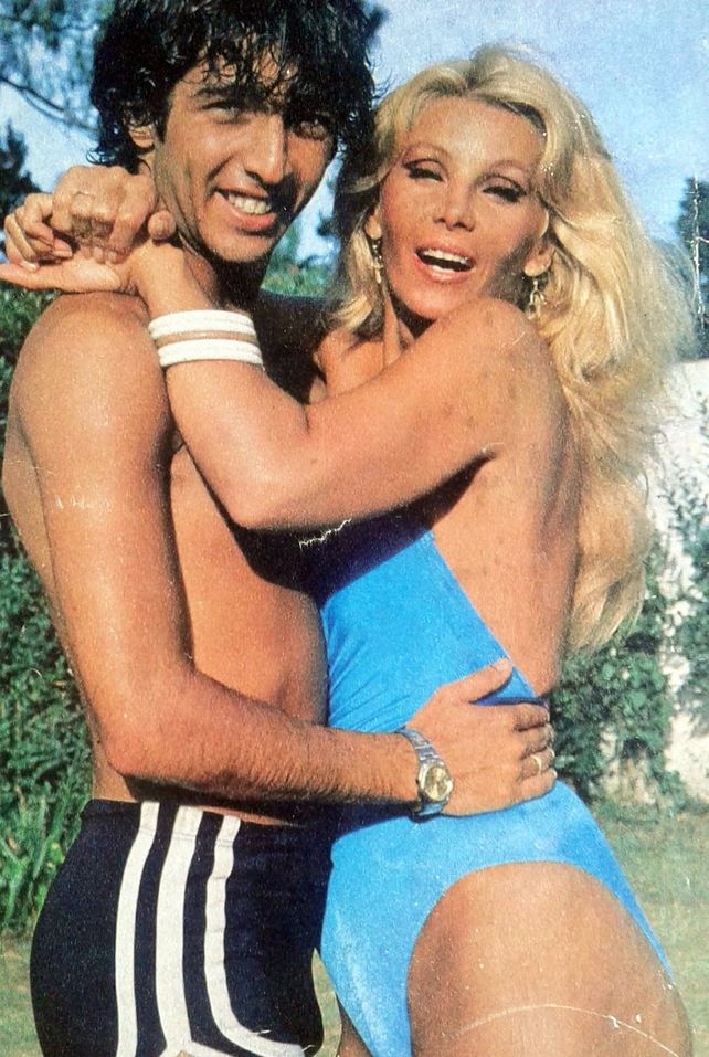 Ricardo Darín junto a Susana Giménez. La relación duró 9 años