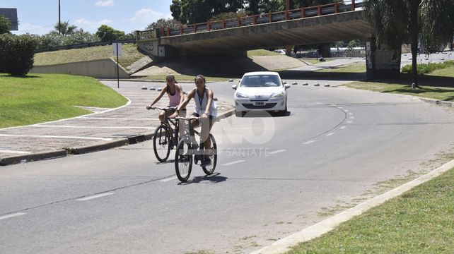 La sensación térmica superó los 44 grados este domingo