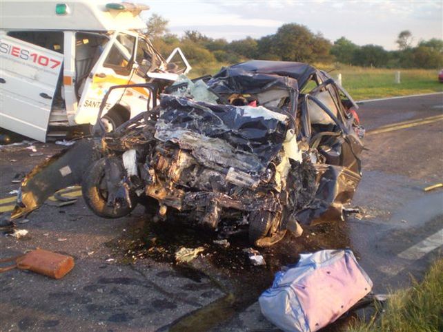 Hubo diez muertos en rutas santafesinas este fin de semana