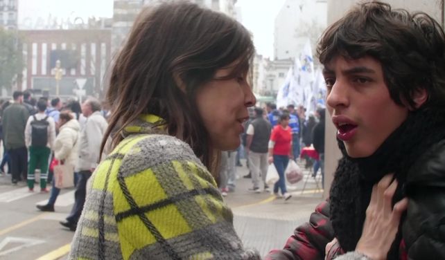 Ulises Rosell filmó a su hijo Lisandro