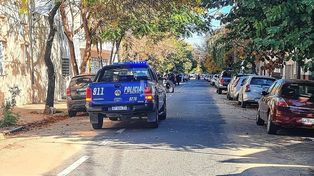 El operativo tras la amenaza en la escuela Alfonso Grilli