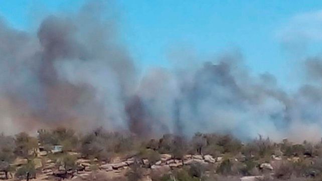 Bomberos combaten cinco focos de incendio en la provincia de Córdoba