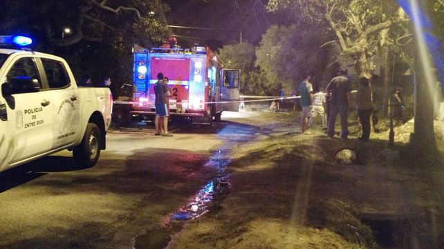 Incendiaron la casa de Orlando Ojeda, detenido por el doble femicidio en Paraná