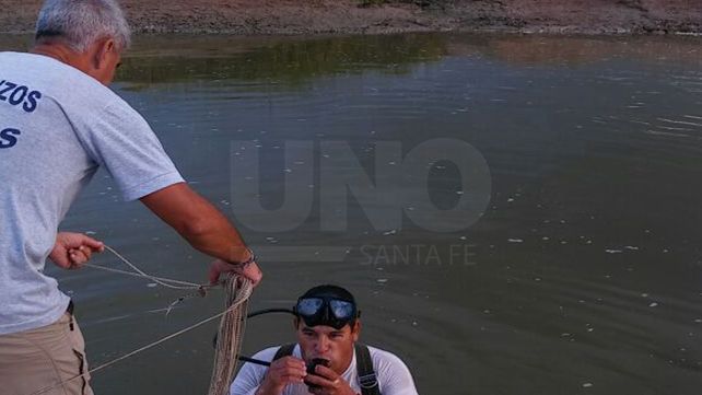 Hallaron el cadáver de un pescador que se había ahogado en el arroyo Cululú