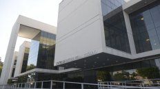 La sed del Centro de Justicia Penal, donde este miércoles se dictó sentencia a Lucas Aguirre. La sed del Centro de Justicia Penal, donde este miércoles se dictó sentencia a Lucas Aguirre.