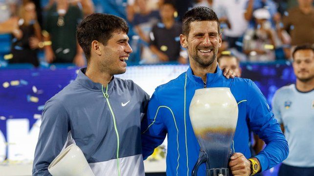 Djokovic acecha al español Alcaraz en el ranking mundial ATP