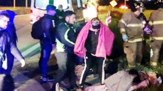 Un exvocalista de Ráfaga sufrió un grave accidente en el sur santafesino