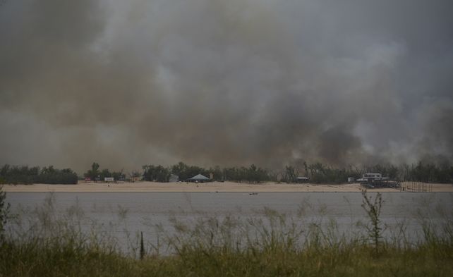 Quieren que se investigue si fue intencional el incendio de la isla Sabino Corsi