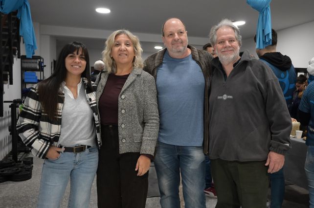 Patricia Lingotti, Graciela Fuentes, Fernando Cornaglia y Daniel Musciatti