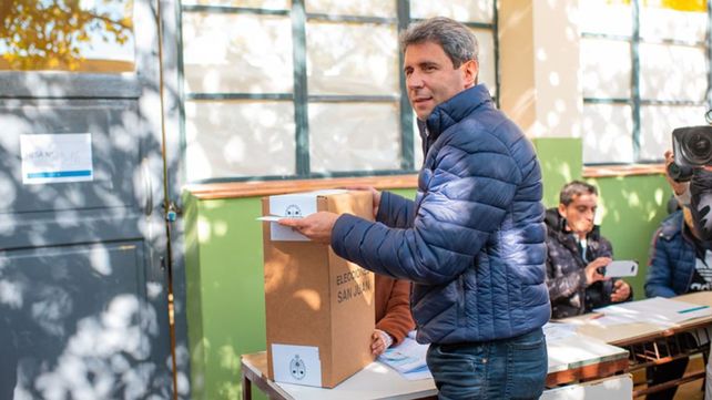 El gobernador de San Juan, Sergio Uñac, se impone con más del 57%