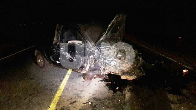 La triple colisión dejó como saldo un muerto y tres heridos&nbsp;