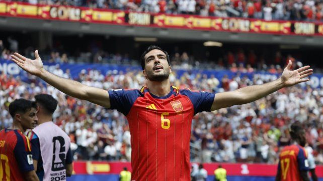 Merino, autor del gol decisivo de España: Parece que las casualidades no existen