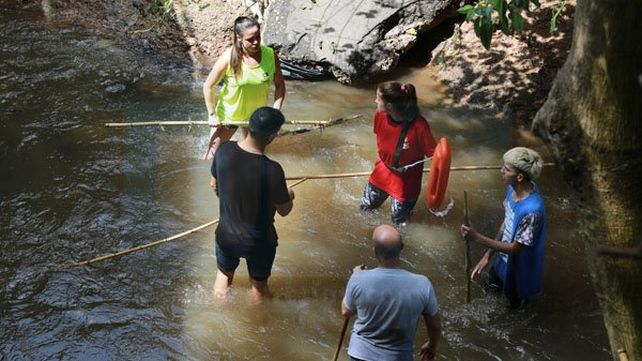 La policía suspendió la búsqueda de Fiorella en el arroyo Antoñico