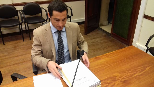 El fiscal. Gonzalo Iglesias explicó como marcha la causa que investiga el crimen.&nbsp;