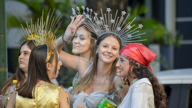 Fiesta de Disfraces: la colorida previa en el Parque Urquiza