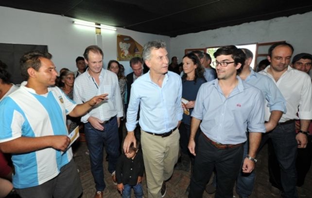 En abril de 2016 el presidente Mauricio Macri llegó a La Paz.
