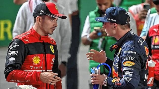 F1: Verstappen y Leclerc inician últimos en el GP de Bélgica