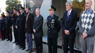 Lamberto inauguró la base operativa de la Policía de Acción Táctica en Santa Fe