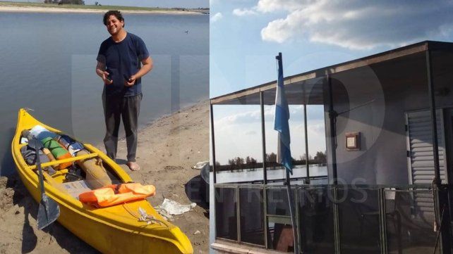 Diego Aubry, el maestro que recorrió 100 kilómetros en piragua en busca de alumnos para su escuela flotante