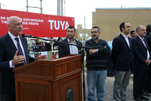 Bonfatti anunció la construcción del Colector Larrea en la ciudad de Santa Fe