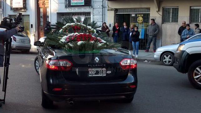 Las imágenes del último adiós al policía Pablo Cejas